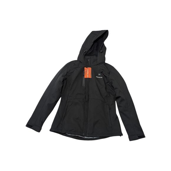 Venustas Womens Heated Jacket NEW Battery Pack Carrying Case Coat Black Gorpcore - Picture 1 of 8